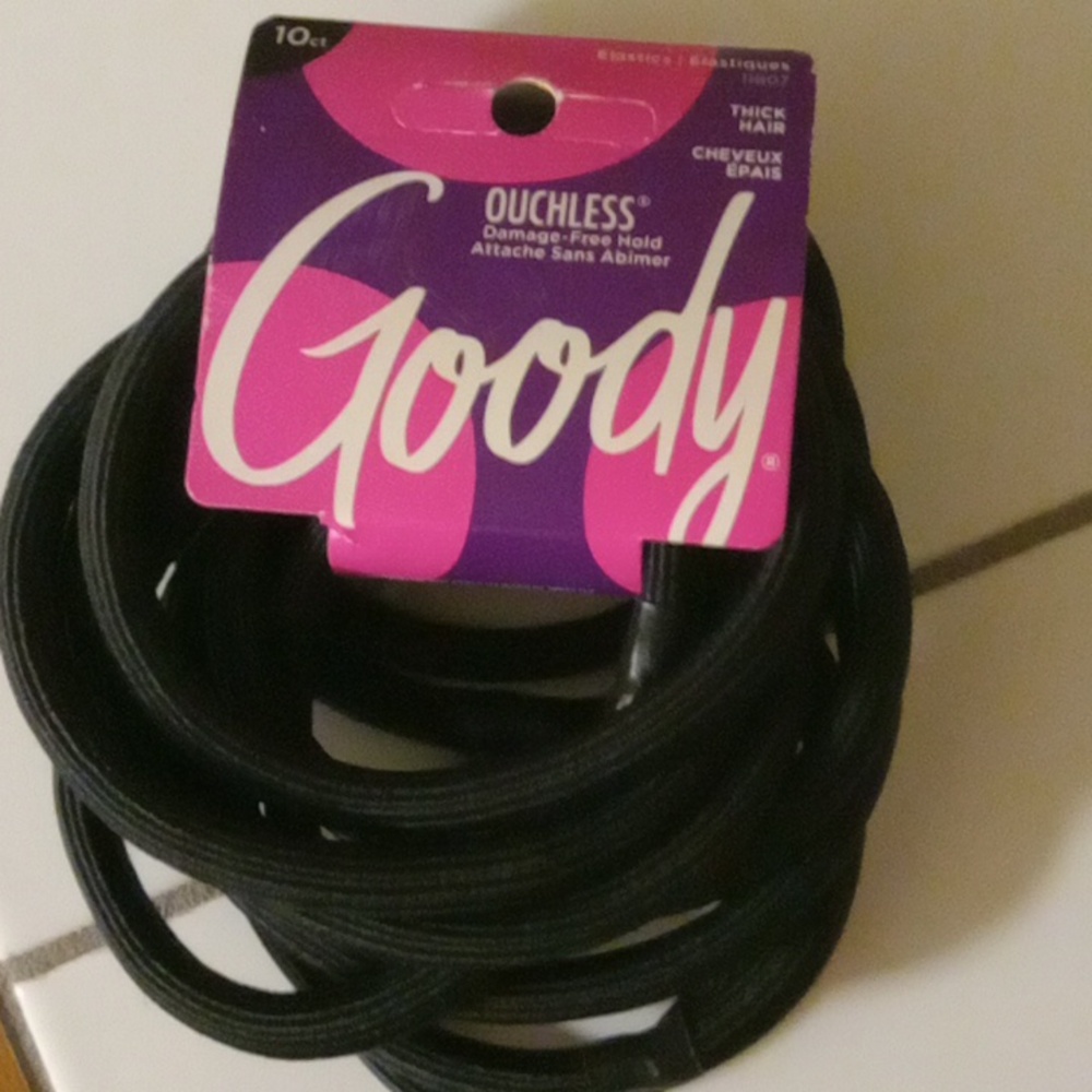 Hair ties Ouchless Thick Ex Large elastic